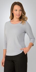 Ladies 34 Sleeve Smart Knit Top 