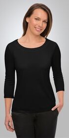 Ladies 34 Sleeve Smart Knit Top 