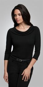 Ladies Eva Knit 34 Sleeve Top