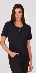 Ladies Keyhole Knit Top 