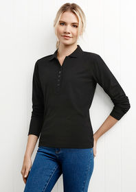 Ladies L/S Crew Polo 