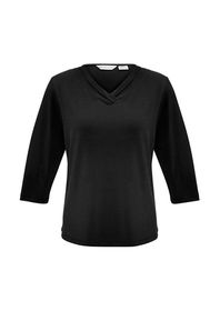 Ladies Lana 34 Sleeve Top