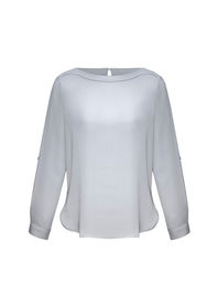 Ladies Madison Boatneck Blouse