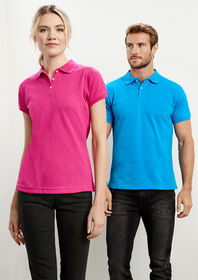 Ladies Neon Polo