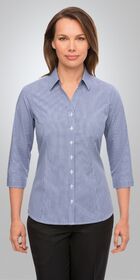 Ladies Pippa Check 34 Sleeve Shirt 