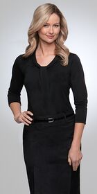 Ladies Pippa Knit 34 Sleeve Top 