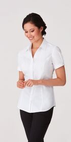 Ladies Short Sleeve City Stretch Shirt 