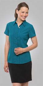 Ladies Short Sleeve City Stretch Spot Shirt 