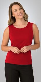 Ladies Sleeveless Smart Knit Top 