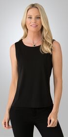 Ladies Sleeveless Smart Knit Top 