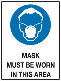 Mask Protection Sign