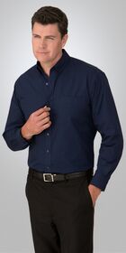 Mens Micro Check Long Sleeve Shirt 