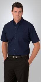 Mens Micro Check Short Sleeve Shirt 
