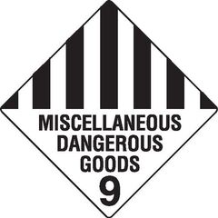 Miscellaneous Dangerous Good 9