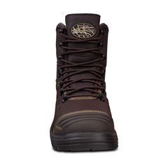 Oliver 150mm Brown Lace Up Safety Boot 