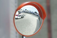 Outdoor Safety Convex Mirror 600mm