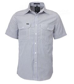 Pilbara Menand39s Short Sleeve Checked Shirt