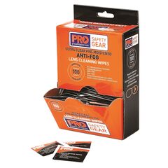 ProChoice Anti-Fog Lens Wipes-100 Pack