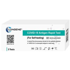 Rapid Antigen Test SARS-COV-2 Nasal Swab Self-Test 5 Pack