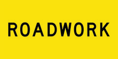 Roadwork Sign