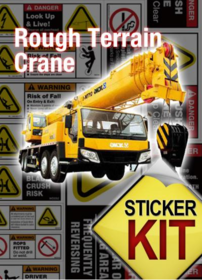 Rough Terrain Crane Sticker Kit