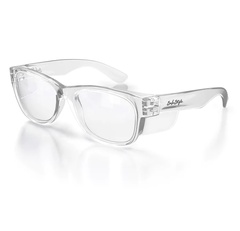 SafeStyle Classics Clear Frame Clear Lens Safety Glasses