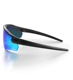 SafeStyle Phantoms Matte Black Frame Blue Lens Safety Glasses