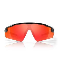 SafeStyle Phantoms Matte Black Frame Red Lens Safety Glasses