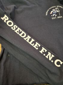 Screen Print   RFNC Sleeve logo on Tees