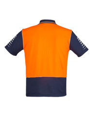 Syzmik Mens Hi Vis Zone Polo