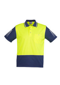 Syzmik Mens Hi Vis Zone Polo