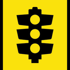 Traffic Light Symbol Sign