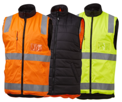 XAX RV3 XERO Reversible Puffa Vest