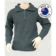 INTERKNIT Zip & Collar Jumper