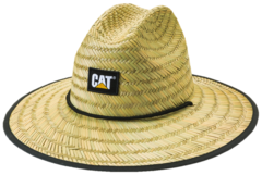  CAT Straw Hat